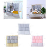 THE STYLE SUTRA Baby Crib Hanging Storage Bag Toys Clothing Organization for Wall Gray