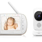 Motorola Indoor Baby Smart Video Baby Monitor With Wi-Fi & 3.5' Color Lcd Parent Unit, Night Vision, Two-Way Audio, Room Temper
