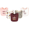 Hudson Baby Unisex Baby Cotton Bibs, Mommys Bestie, One Size