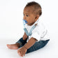 Booginhead By Infantino Pacigrip 2-Pack Pacifier Clips - Universal Fit, Gentle On Clothes, Keeps Pacifiers Clean & Close, Ages 0