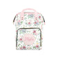 Noverbibi Custom Diaper Bag for Baby Girl - Personalized Floral Nursing Bag with Name - Mommy Daypack Tote