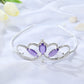 Vinjewelry Sofia Princess Tiara Amulet Costume Accessories Crystal Crown Silver Plated Birthday Gifts For Girls
