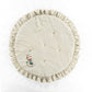 Lush Decor Baby Round Ruffle Play Mat, 36' Diameter, Neutral