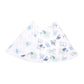 Aden + Anais Essentials Burpy Bib, 100% Cotton Muslin, Soft Absorbent 4 Layers, Multi-Use Burp Cloth And Bib, 22.5' X 11', Sin