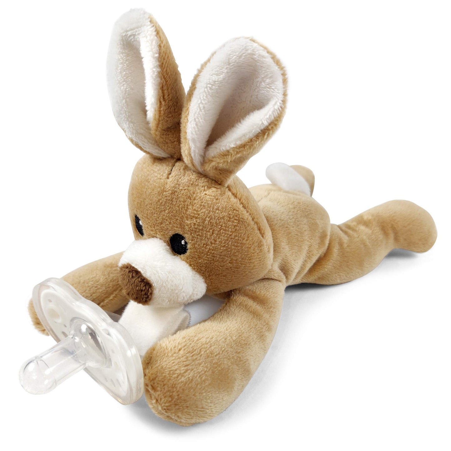 Detachable Pacifier Holder - Plush Animal & Infant Pacifier - Giraffe
