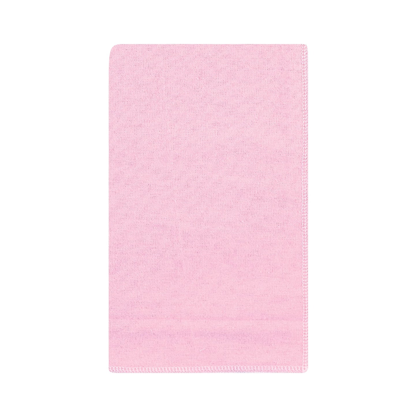 Hudson Baby Unisex Baby Cotton Flannel Burp Cloths, Hot Cocoa, One Size