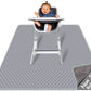 Splat Mat For Under High Chair - Splash Mat  Large 51' X 46' Size  Washable & Water Resistant  Avoid Messes  Multiple Uses  Ea