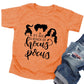 Lazychild It'S Just A Bunch Of Hocus Pocus Halloween T Shirt Toddler Boys Girls Sanderson Sister Graphic Tee Shirts(Orange,110)