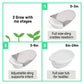 Ingenuity Sylvi Full Comfort 3-in-1 Grow with Me Baby Tub, Newborn to Toddler Baby Bath Tub, Supportive Sling, Includes Sylvie W