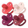 Boon Jewl Biometric Silicone Baby Pacifier - 3+ Months - Pink - Comfortable Silicone Orthodontic Baby Pacifiers With Soothing Ge