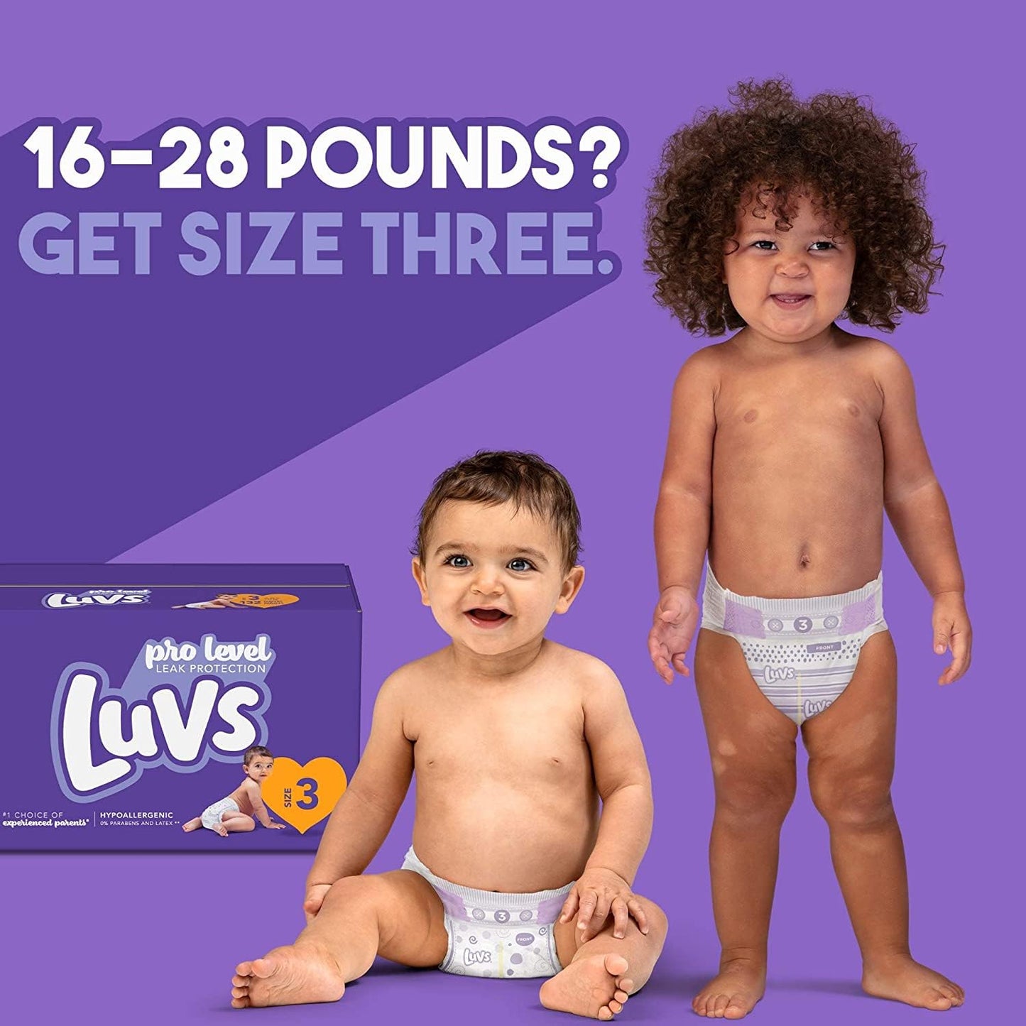 Luvs Size 3 Baby Diapers, Platinum Protection Bluey Diapers For Day & Night, Size 3, 34 Count (Packaging May Vary)