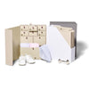 Savor | The Original Deluxe Baby Keepsake Box | Fabric Bound Acid-Free Gender-Neutral Minimalist Newborn Keepsake And Memory Org