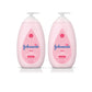 Johnsons Moisturizing Pink Baby Lotion with Coconut Oil, Hypoallergenic, 2 x 27.1 fl. oz