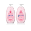 Johnsons Moisturizing Pink Baby Lotion with Coconut Oil, Hypoallergenic, 2 x 27.1 fl. oz