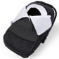 Metplus Winter Baby Car Seat Cover, Cold Weather Car Seat Cover Baby, Waterproof Polyester Outer & Polar Fleece Inner Extended F