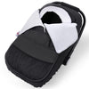 Metplus Winter Baby Car Seat Cover, Cold Weather Car Seat Cover Baby, Waterproof Polyester Outer & Polar Fleece Inner Extended F