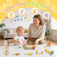Musical Instruments 7PCS Baby Musical Toys for 18M+ Toddler Toys for 2 3 Years Old Boy Girl Wooden Xylophone Maraca Trumpet Ratt