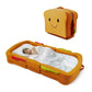 liftoza Toddler Travel Bed Sandwich Style - Portable Toddlers Floor Beds, Foldable Soft Foam Travel Crib for Baby and Kid, Washa