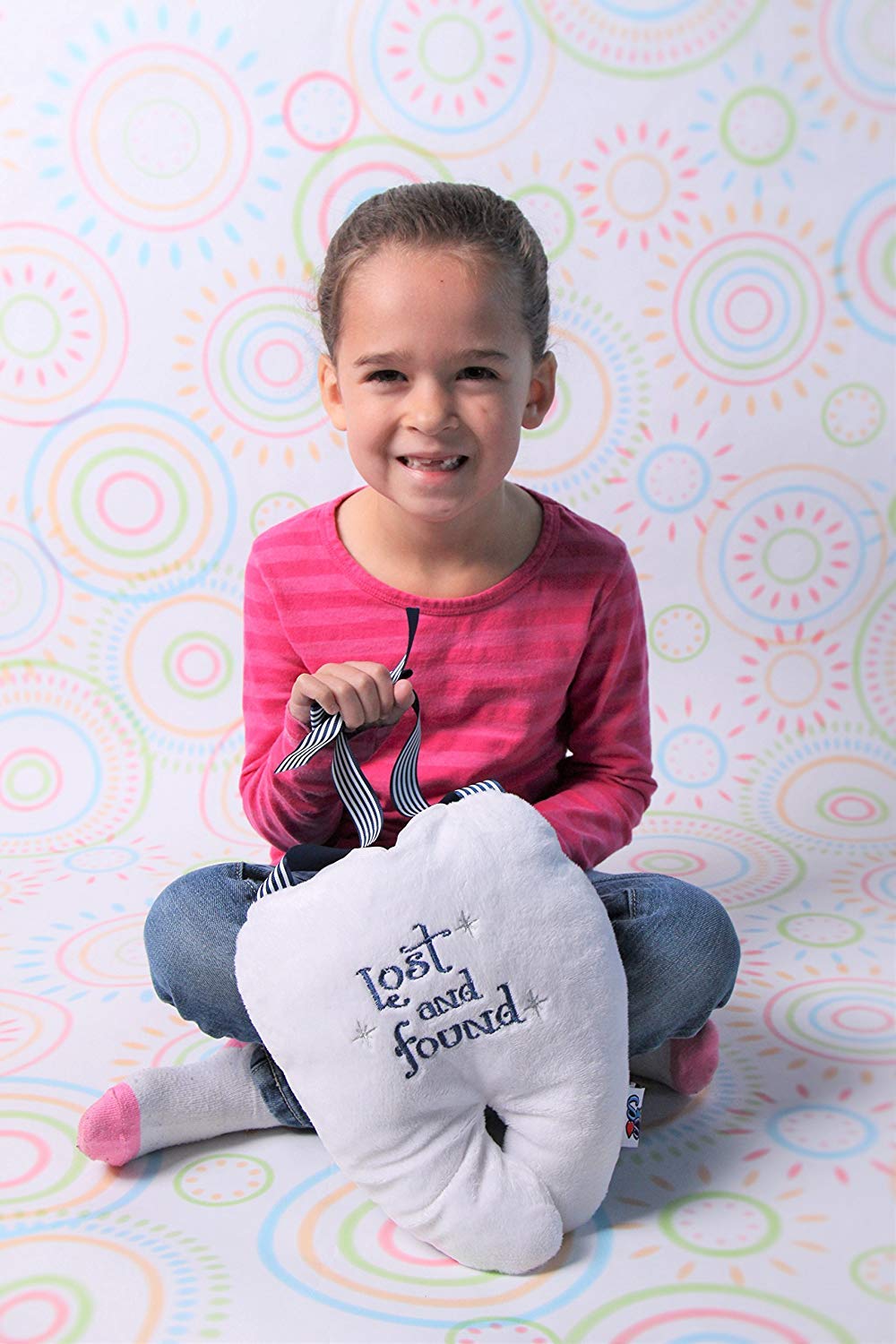 Snuggle Stuffs Tooth Fairy Lost & Found Pillow, Blue