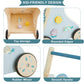 Beright Wooden Baby Walker, Wooden Baby Push Walker, Learning Activity Toys, Baby Push Toy Multiple Activities Center, Gift for