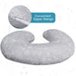 Dilimi Nursing Pillow Cover For Baby Boy And Girl, Ultra Soft Comfortable Stretchy Removable Slipcover For Newborn Breastfeeding