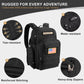 Miracol Military Diaper Bag For Men - Waterproof Multi-Pocket Organization Diaper Backpack For Travel Hiking Camping - Baby Gear