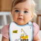 Maiwa 6 Pack Waterproof Cotton Baby Bibs With Snaps For Baby Boys Girls Teething Drooling And Feeding