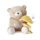 Apunol Baby Sleep Soother, White Noise Sound Machine Projector Night Light, Portable Stuffed Teddy Baby Gifts Bear Toy with 18 S