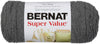 Bernat Super Value Yarn, 7 Oz, Gauge 4 Medium Worsted, True Grey
