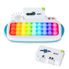 Chuckle & Roar Pop It! ABC & Spelling Keyboard - Interactive Alphabet & Sight Word Learning Toy with LED Lights, Soft Sensory Ke