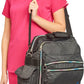 Nurse Mates Ultimate Nursing Bag | Multiple Compartments | Interior Laptop Compartment | Durable Zippers | Charcoal Rose