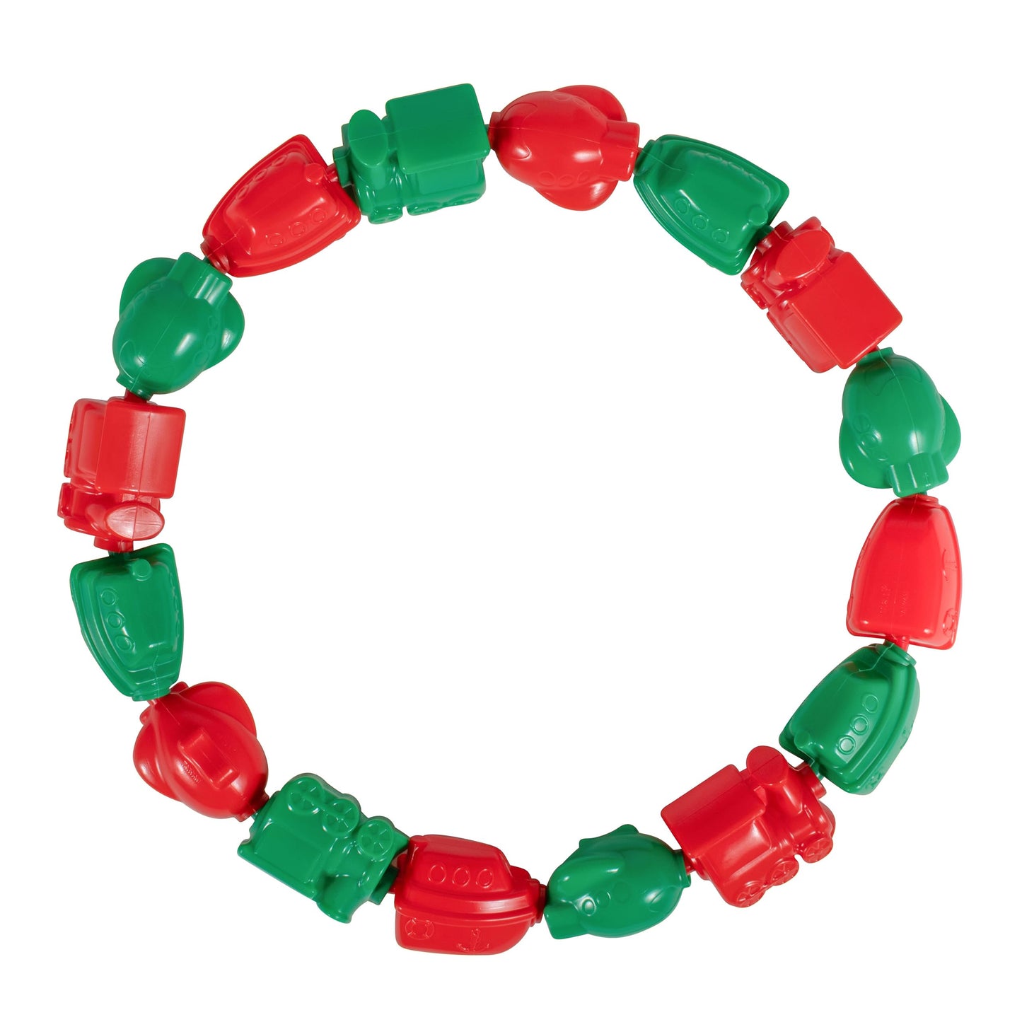 LEARNING ADVANTAGE Transportation Linking Blocks - Set of 36 - Ages 18m+ - Connecting Blocks for Toddlers - Early Construction,