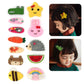 Elesa Miracle 12Pc Baby Girl Hair Clips Barrettes Animal Pattern Felt Snap Clips Hair Bows For Toddlers Girl Kids