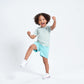 Gerber Baby Boy'S Toddler 3-Pack Pull-On Knit Shorts, Blue & Gray, 4T