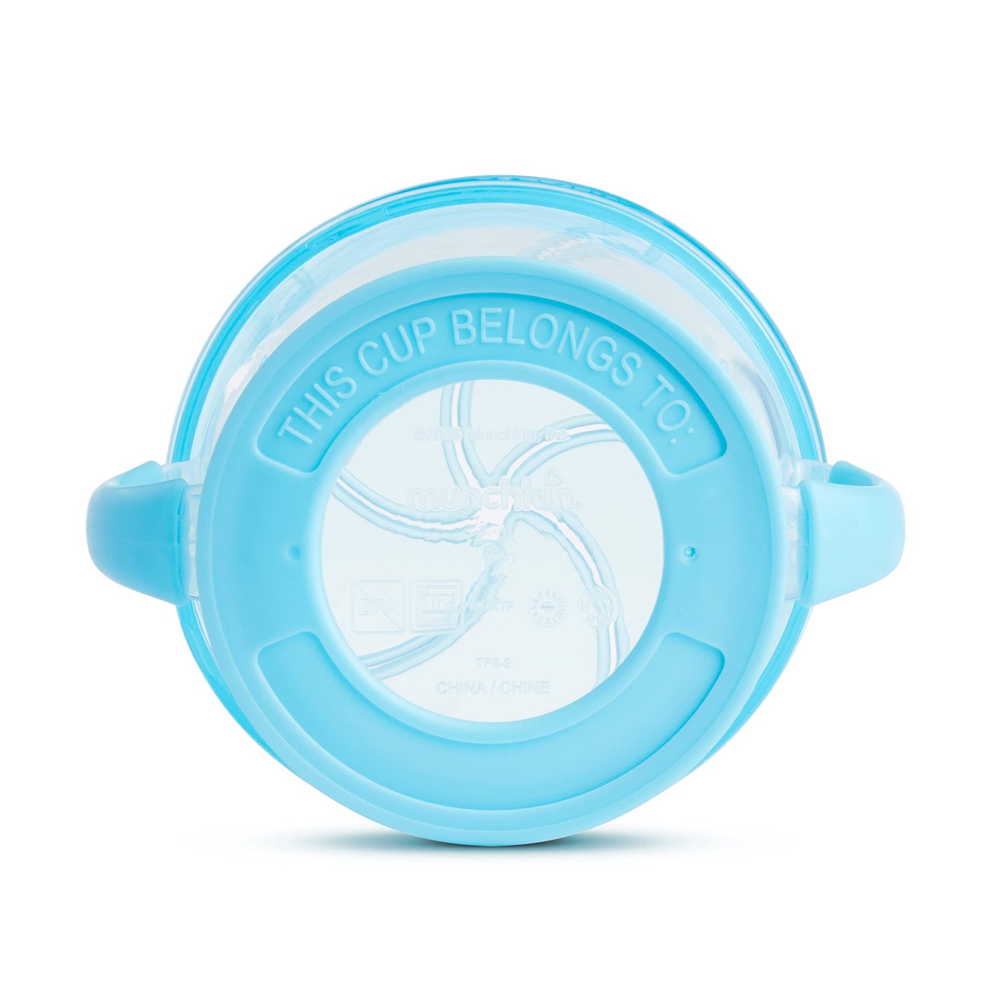 Munchkin Snack Catcher Toddler Snack Cups, 2 Count (Pack Of 1), Blue/Green