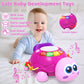 KaeoHye Musical Turtle Baby Toys 6-12 Months,Baby Crawling Toys for 12-18 Months,Early Learning Toy with Light&Sound,Baby Tummy