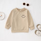 Boutikome Valentines Day Sweatshirt Toddler Baby Boy Mr. Steal Your Heart Shirts Long Sleeve Pullover Spring Tops Clothes(Beige,