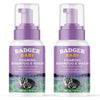 Badger Foaming Baby Shampoo And Body Wash, Gentle Organic Baby Wash W/Mild Calming Scent Of Lavender, Long Lasting Foam & Easy T