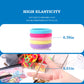 500Pcs Baby Toddler Hair Ties, Elastic Hair Rubber Bands For Girls, 23 Colors Candy Cotton Toddler Hair Accessories, Small Soft