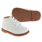 Josmo Baby Boys Girls Unisex Walking Shoes First Step Walker - Lightweight Synthetic Dress Boots Non-Slip Bottom High Top - Whit