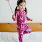 Vaenait Baby 100% Cotton Sleepwear Pajamas 2Pcs Set Tiedye-Thunderplum-256 Xs