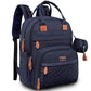 BabbleRoo Diaper Bag Backpack - Baby Essentials Travel Tote - Multi Function Water Resistant Diaper Bag, Travel Essentials Baby