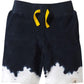 Burt'S Bees Baby Unisex Baby Shorts, Infant Knit Bottoms, 100% Organic Cotton, Midnight, 0-3 Months