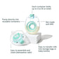 Willow 3.0 Pump Reusable Breast Milk Containers, 24Mm Flange, 2 Ct, Holds 4 Oz. Per Container, Breastfeeding Essential For The W