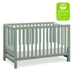 Carters by DaVinci Colby 4-in-1 Baby Crib Convertible to Toddler Bed, Daybed, Full-Size Bed - Durable - GREENGUARD Gold Certifi