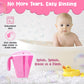 S.C. Products, Inc. Baby Bath Rinse Cup Tear Free Bathing Experience With Baby Bath Cup - Soft Flexible Edge With Comfortable Ha