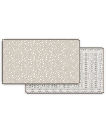 Skip Hop Baby Play Mat, Reversible Foam Floor Mat, 86' X 52', Boho Beige