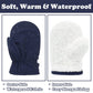 Sarfel Toddler Snow Gloves Toddler Waterproof Gloves 4T Mittens For Toddler Boys Toddler Gloves 4T Toddler Mittens Ages 2-4