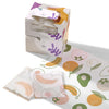 SUNVENO Disposable Baby Placemats - 40 Individually Wrapped Table Mats for Toddlers, Stick-On, Waterproof & BPA-Free - Great for