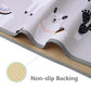 Baby Splat Mat For Under High Chair, 51 X 51 Inch Splash Mat, Waterproof And Washable Spill Mat, Anti-Slip Floor Protector